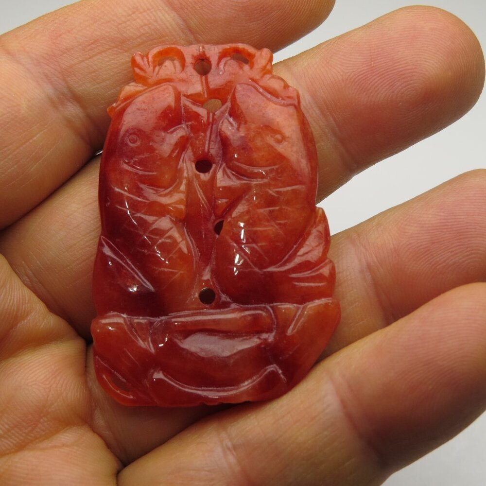 Jade Pendant Handmade Carved